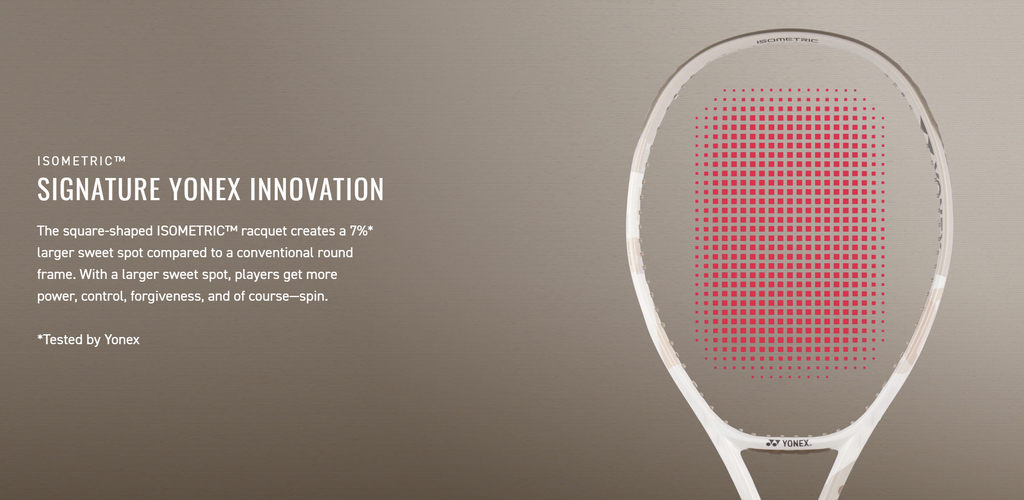 Yonex VCORE 100 (8th Gen 2026) Tennis Racquet - Ruby Red