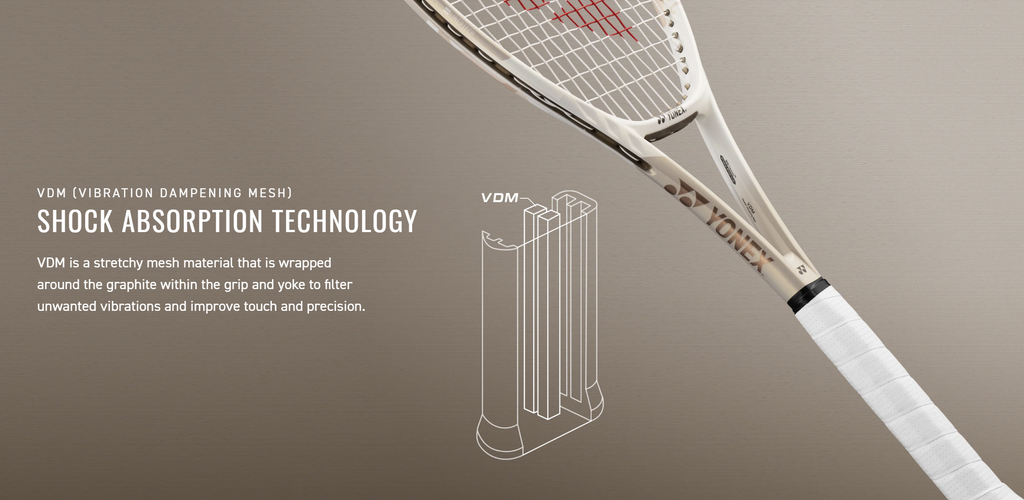 Yonex VCORE 100 (8th Gen 2026) Tennis Racquet - Ruby Red
